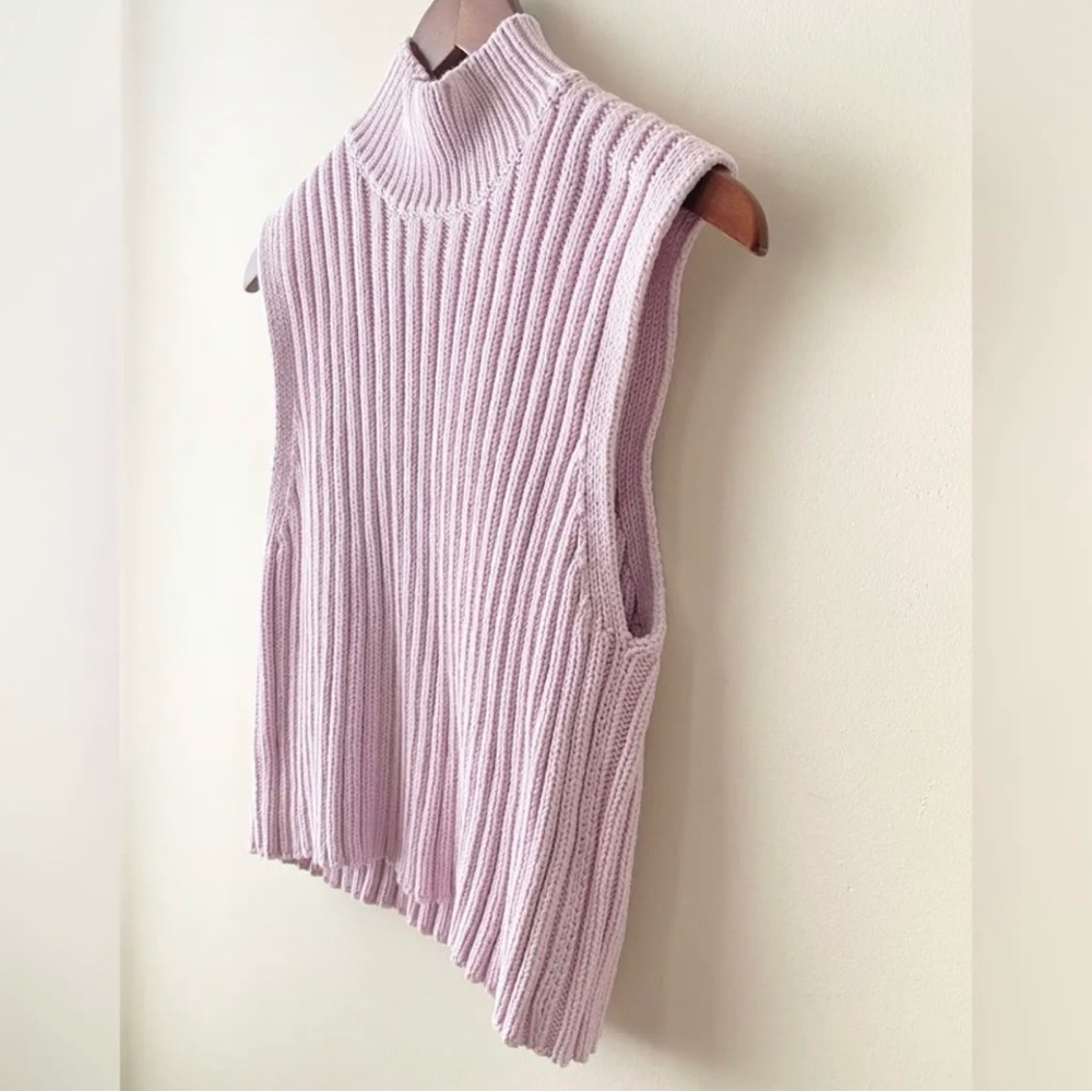 NWOT Zara Sleeveless Knit Sweater - Picture 3 of 5